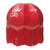 Shade with Soft Fringe, E27 Socket, Classic Ornament, European , Suitable for Bedroom, Living Room,
