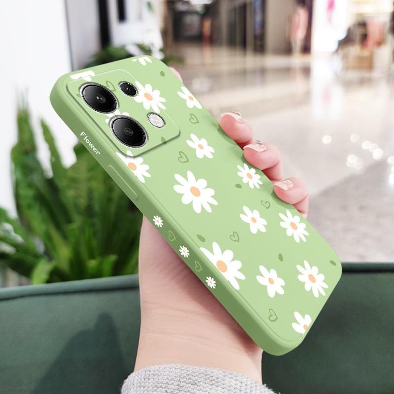 

Tender Daisy Phone Case For Xiaomi Redmi Note 15 Pro Plus 4G 5G Silicone Cover Redmi Note 15 Pro 5G