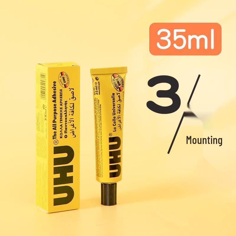 UHU Super Glue - Strong Adhesive for Handcrafts, Woodworking, and Shoe Repair.