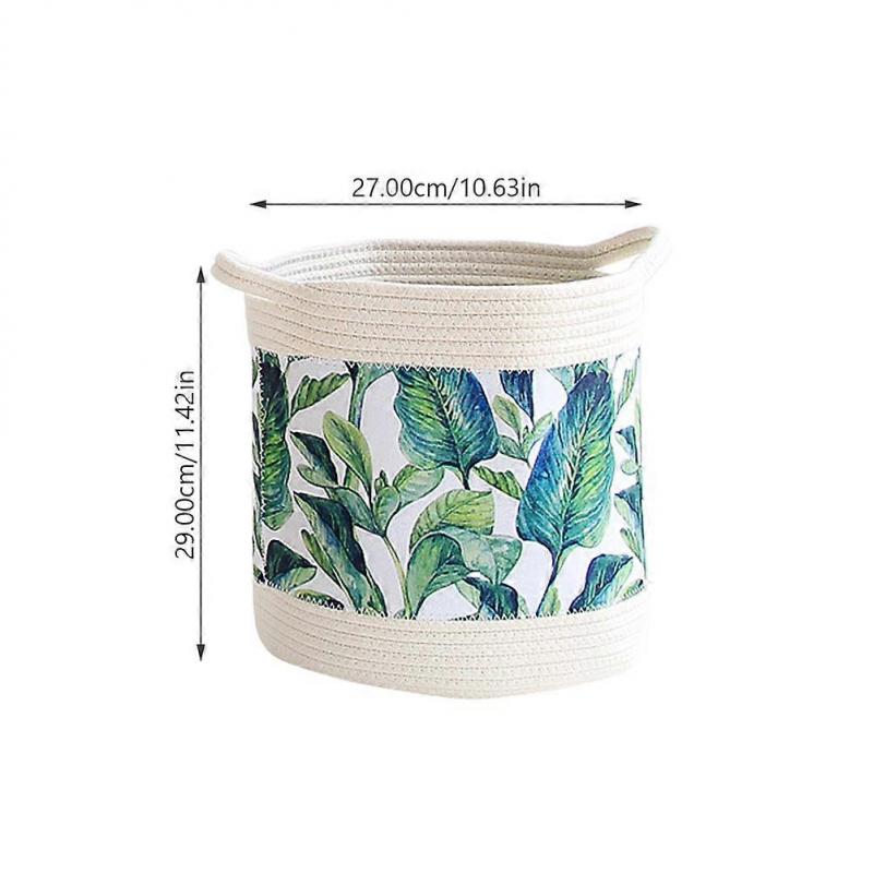 Cotton Thread Storage Basket for Home Use Multi-Function Woven Basket