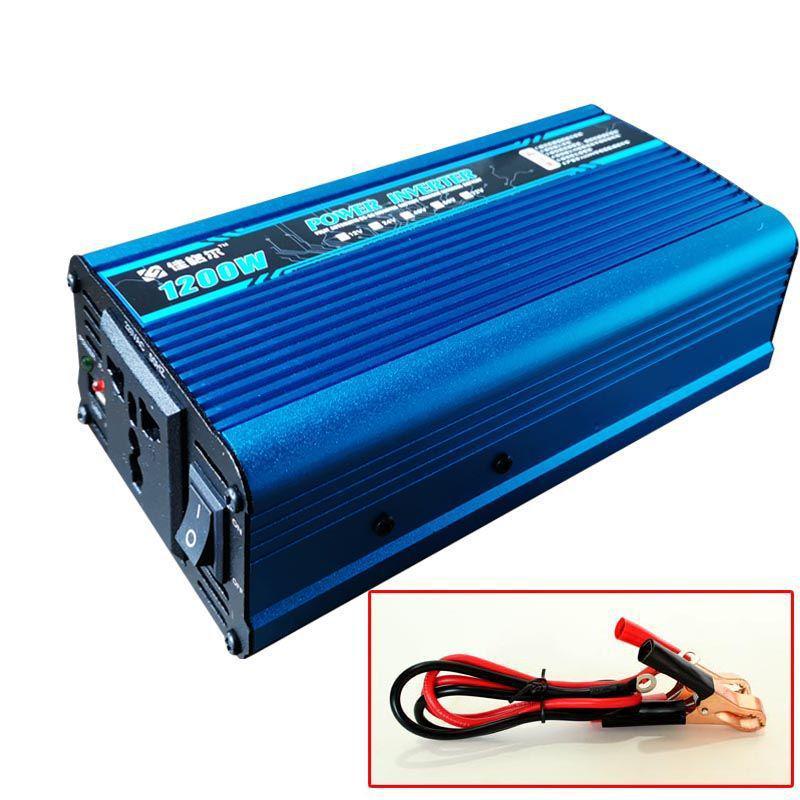 

Автомобільний інвертор високої потужності: Перетворювач 12В/24В/48В/72В/60В на 220В для акумулятора електромобіля