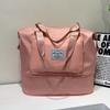 Fitness Pouch Oxford Cloth Travel Bag Foldable Large Capacity Handbag  Family Vacation