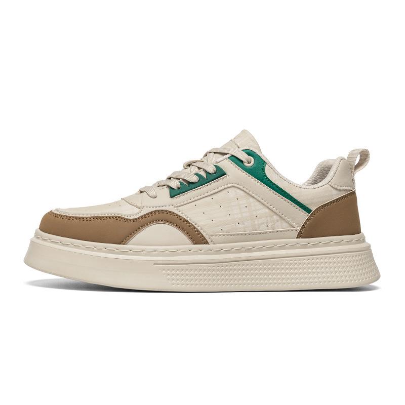 22 scarpe da ginnastica casual con plateau, colore a contrasto, alla moda, per la primavera
