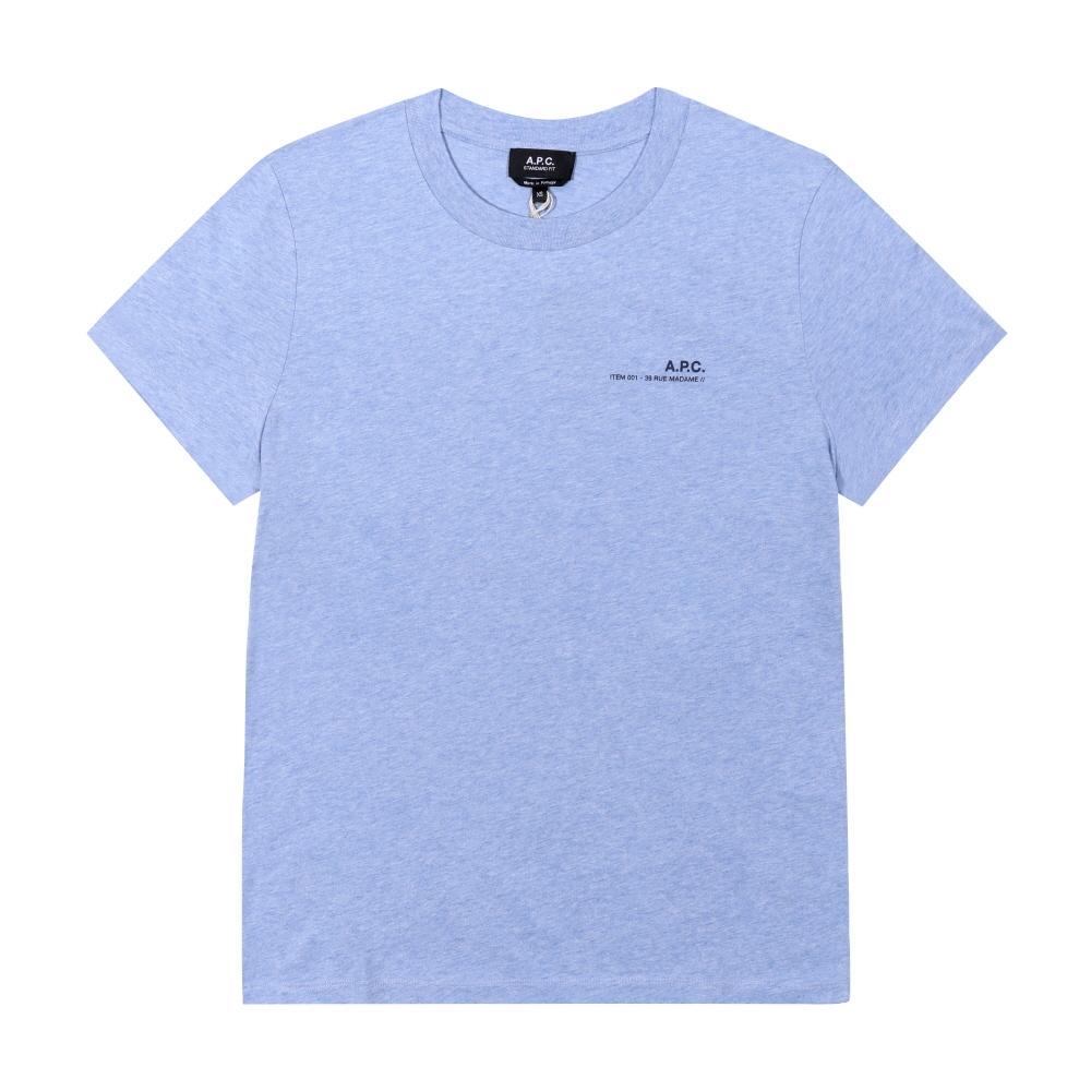 Apesse Cohbo M26404 Pik Bleu Ciel Chine Item Item Standard Grand Common Short Sleeve Tee