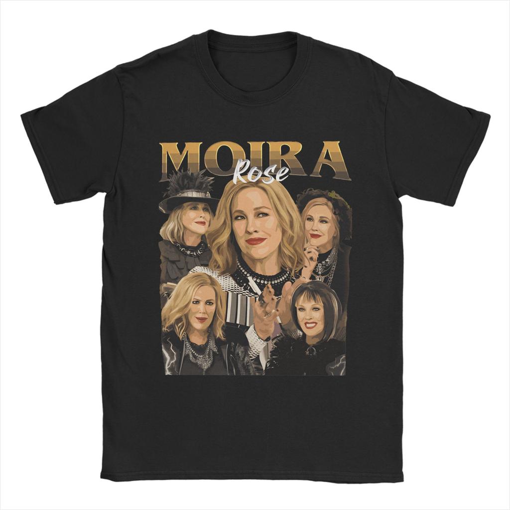 Catherine O'Hara Moira Rose Men's T Shirts  Novelty Tees Short Sleeve Crewneck T-Shirts Pure Cotton 4XL 5XL 6XL Clothes