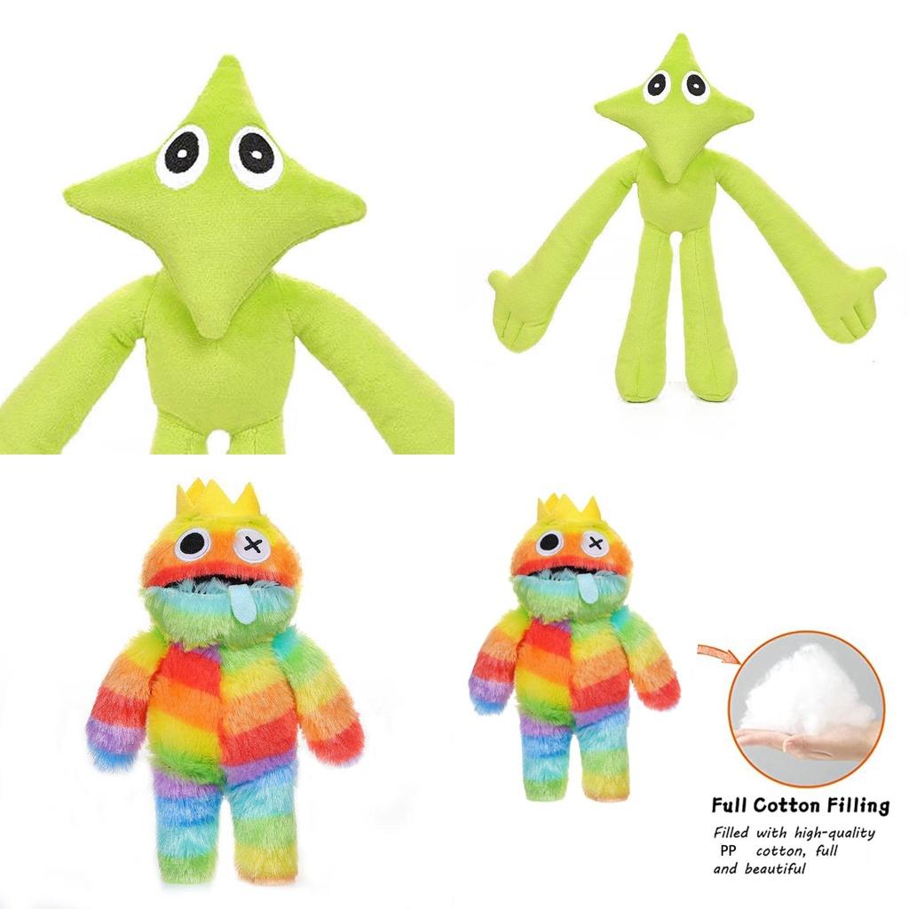 Roblox Rainbow Friends Modrá plyšová hračka Zloduch Mäkká vypchatá bábika Detský vianočný darček