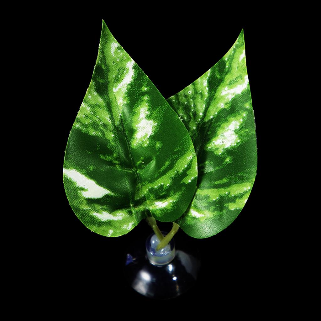 Suction Cup Leaf Pad Resting Bed for Betta Fish Hammock Bed Fishtanks Spawning Ground Leaf Bed Aquariums Breeding Supply