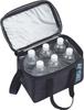YONEX Tennis Cooler Bag with BAG25CBM Zipper, Medium, Black,