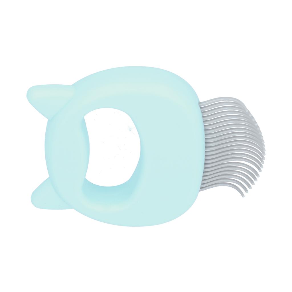 Kočičí srst Hřeben s mušlí Odstraňování podsady Rozčesávání Uzly Hřeben Nástroj pro péči o domácí mazlíčky Zelený