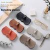 Pu Portable Leather Sunglasses Bag Glasses Case Fashion Reading Glasses Pouch