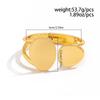 Asymmetric Teardrop Spring Bracelet Punk Style Open Bracelet Fashion Irregular Bracelet  Woman