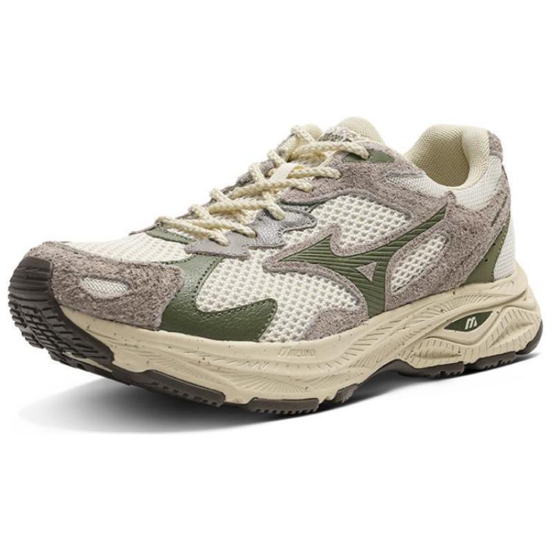 Mizuno Racer S Running Shoes Unisex Low top Fern Color/Dove Gray/Grass Green Sneakers D1GH223520