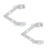 28mm-41mm Fork Chrome Headlight Mount Bracket Motorcycle Headlamp Holder Adapter