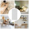 Painel de Pegboard para Parede Painéis com Furos Decoração Organizador Suporte Ferramenta de Montagem Rack de Armazenamento Banheiro Cozinha Painel para Pendurar