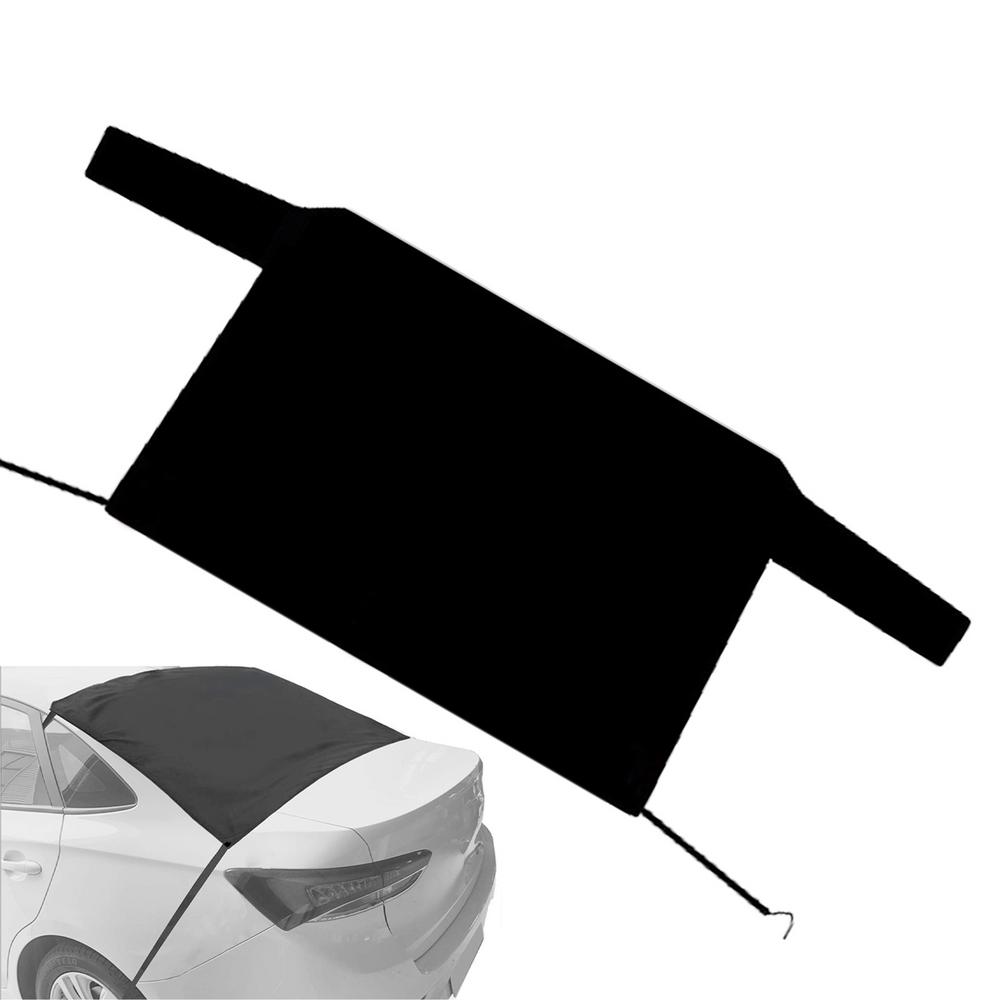 Snow Cover For Car Weatherproof 600D Oxford Magnetic Car Windshield Snow Cover All-Season Frost Guard Windshield Cover For Cars