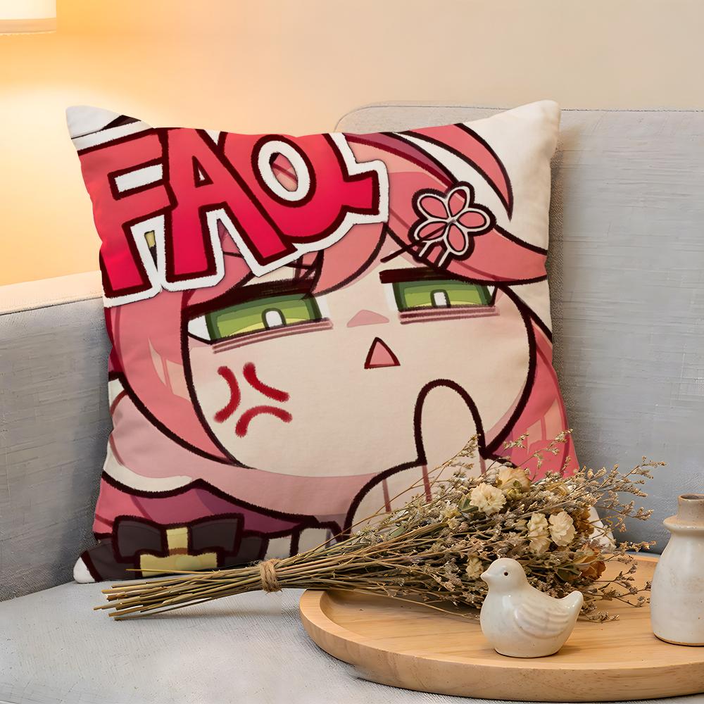 Cushion Cover  Linen  SkinFriendly Soft Decorative Case For Sofa Home Decor DDorothy DORO Cartoon Pillow cover