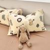 Ins Cute Duvet Cover Sets 4 pcs For Girls Kids 2025 New Cartoon Bedding Set Single Size Bed Sheets Set Pillowcases No Filling