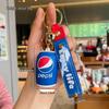 Portachiavi Personalizzato a Forma di Lattina di Cola & Sprite - Creativo Portachiavi a Forma di Borsa Bevanda Simulatione Regalo