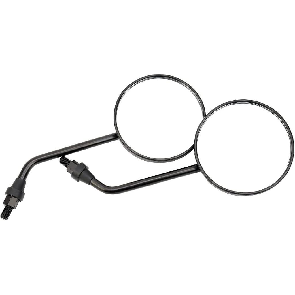 Road Passion 10mm Universal Motorcycle Rearview Mirror Replacement for Honda Suzuki Yamaha Kawasaki Harley most brands of motorcycles with a