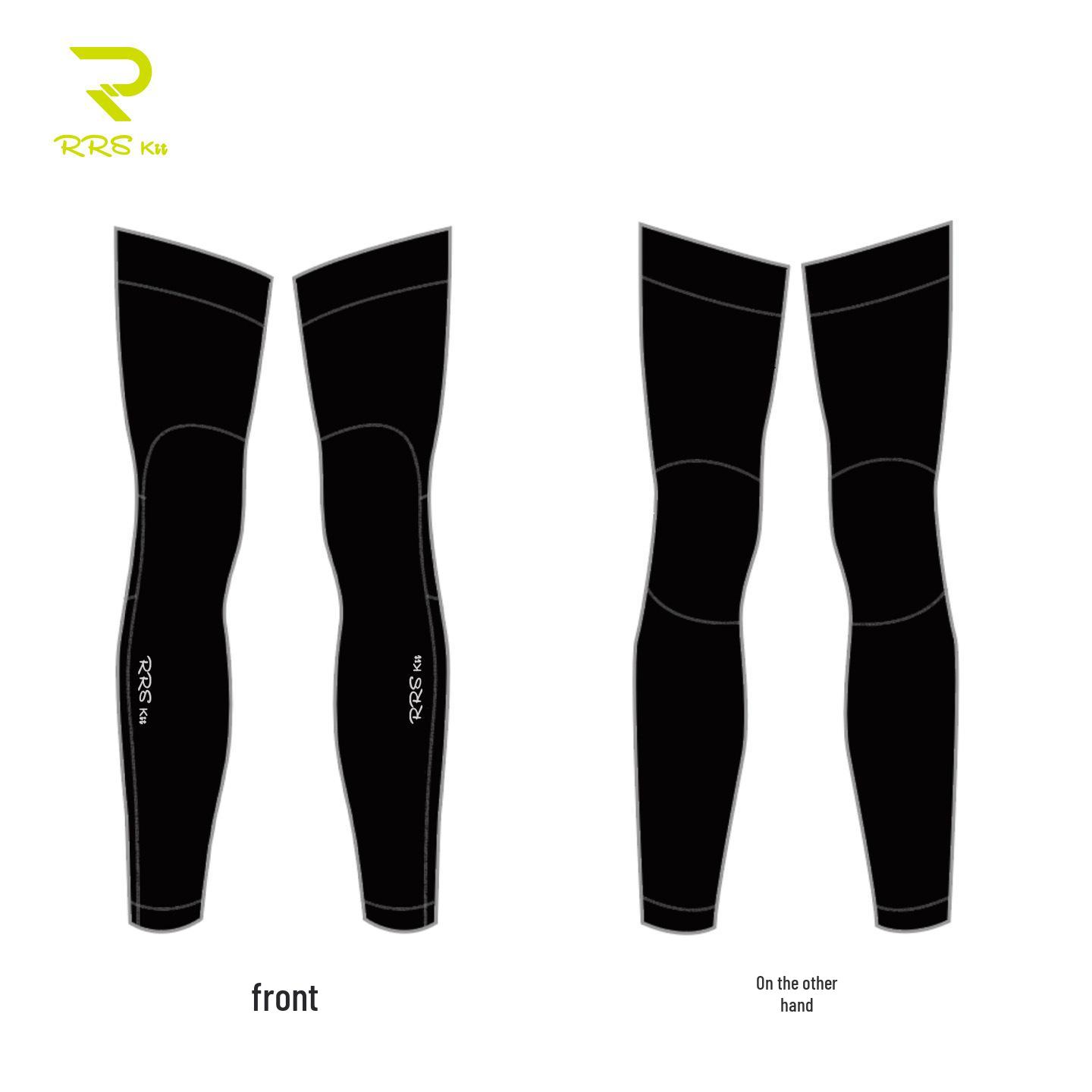 

Rrskit Fleece Cycling Leg Warmers - Anti-slip, Quick-dry, Ergonomic Design for Men & Women L