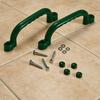 2 Pieces Climbing Frame Handles Polished Edges Swing Set Hand Grip Easy To