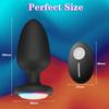 Remote Control Rotating Butt Plug LED Wiggle Anal Vibrator Unisex Sex Stopper Adult Toys for Couples Intimacy Accessories