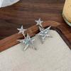 Elegant Korean Star Stud Earrings for Women - Versatile, Stylish, and Cool Fashion Ear Accessories