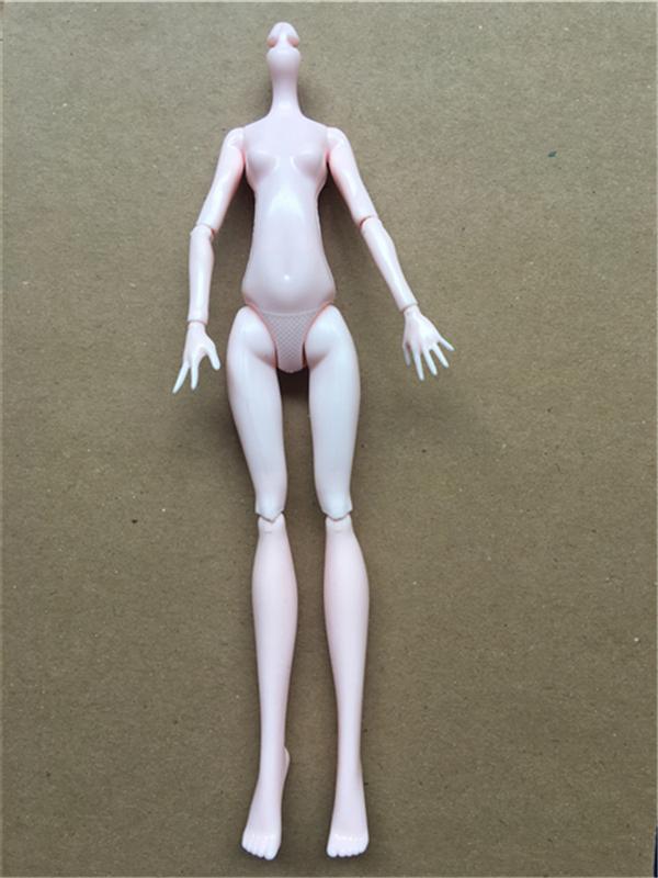 Monstering Replacement Body Catwalk Doll Heads Doll Toy Body Girl Dressing DIY Toy Parts Children Birthday Gift Toys