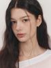 Engbrox [Silver925] Flow Cubic Earring