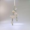 Clear Bead White Star Moon Cloud Cute Phone Charm Strap Keychain Cellphone Flower Lanyard Bag Earphone Camera Pendant