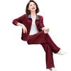 2025 Trendy Autumn Cardigan Sweatshirt Set for Stylish Middle-aged & Elderly Women - Versatile Two-piece Outfit