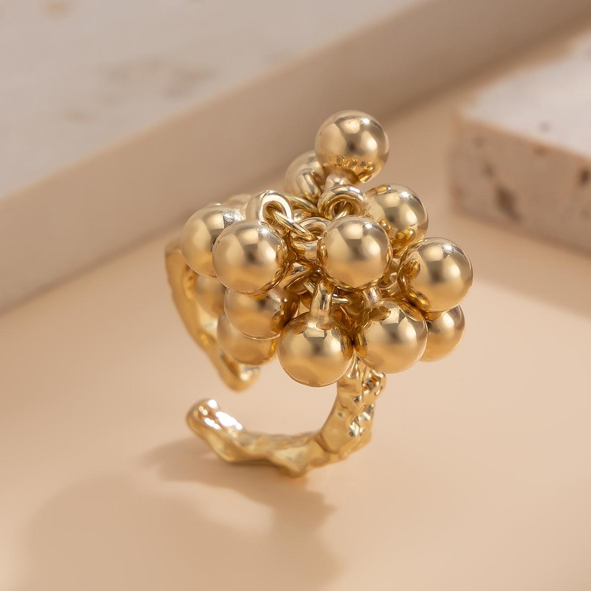 

Женская Модная Бижутерия Геометрические Овальные Кольца Необычные Креативные Регулируемые Кольца для Пальцев с Имитацией Жемчуга Винтажные Подарки для Вечеринок AVE