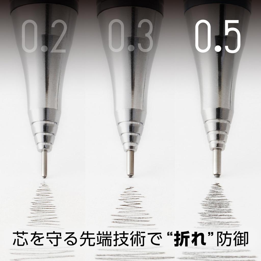 PENTEL Mechanical Pencil Orenz Metal Grip 05 Sky Blue XPP1005G2-S