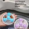 4Pieces Hair Remover for Laundry Lint and Hair Catcher Filter Mesh for Home Washing Machine Laundry Accessory