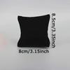 WTEMPO Velvet Jewelry Display Pillows Soft Black Cushion Stands for Bracelets & Watches Storage Packaging Supplies for Beading Jewelry Making