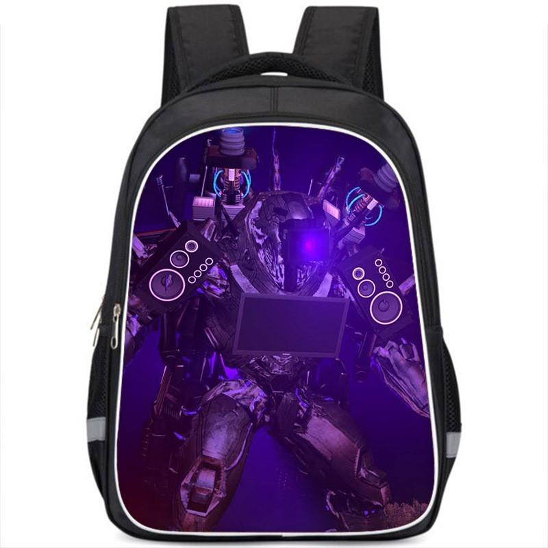 Trendy Street Fashion Oxford Cloth Large Capacity Student Backpack Unisex