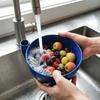 Large Capacity Automatic Fruit Washing Bowl 3D Printed Berry Strainer Basket  for Vegetable Fruits