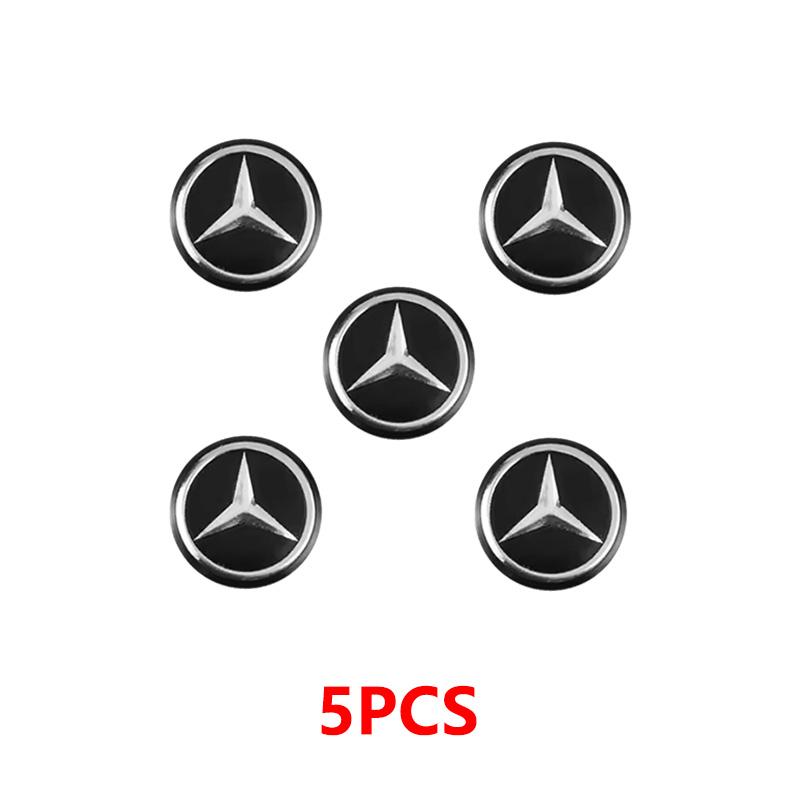 Car Key Shell Sticker Car Key Remote Fob Decal For Mercedes Benz AMG A C E S Class W203 W220 W206 W205 W211 C260 Car Accessories OQ1