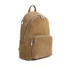 Monogram emBossed Suede Backpack Dark Beige  Sp26 