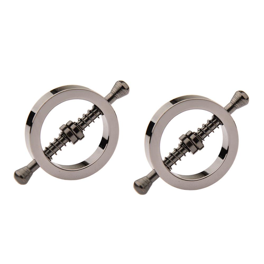 SM Metal Erotic Nipple Clamps - Adult Toys for Couples