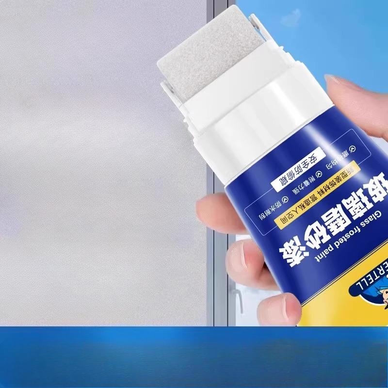 Glass Frosted Paint for Bathroom and Bathroom Light-blocking Small Roller Brush Frosted Paint for Household Doors and Windows