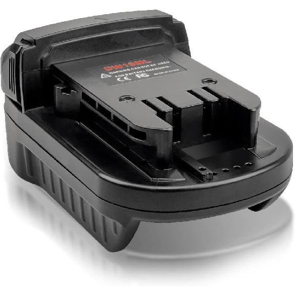 Adapter for DeWalt to Milwaukee Battery, Adapter for DeWalt 20V Lithium Batte ry Convert to for Milwaukee 18V M18 Battery for Mil-Waukee M18 Cordless