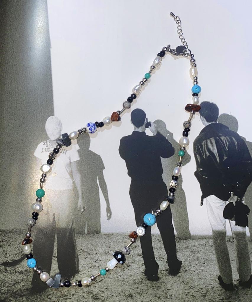 Runds Multi Bead Necklace 03