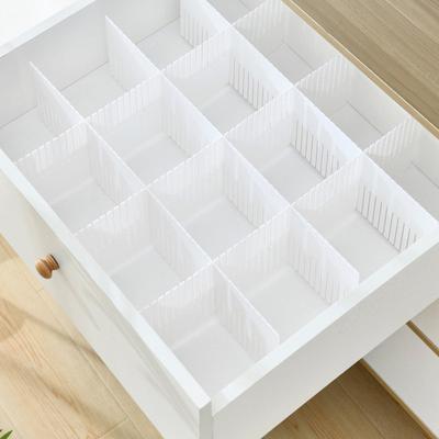 Diy Adjustable Drawer Dividers Combination Partition Board Space-Saving Wardrobe Closet Separator For Underwear Socks