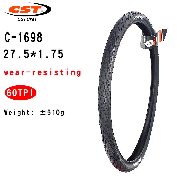 CST mountain bike tires C1698 Folding Stab proof 26 27.5 inches 27.5*1.75 Bicycle parts Antiskid wear resistant bicycle tire