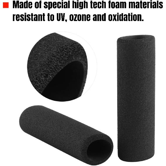 Motorcycle Handlebar Grips, Foam Handlebar Cover Anti Slip Bar Grip Sleeve R1100GS R1150GS R1200GS Soft Shock Absorbing Foam Material Reduce Hand