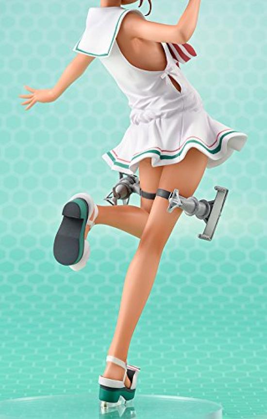 Kantai Collection Libeccio Scale Complete Figure Through Mail Order Via Hobby Japan Monthly Magazine June July 2017 and Select -KanColle- (Regular