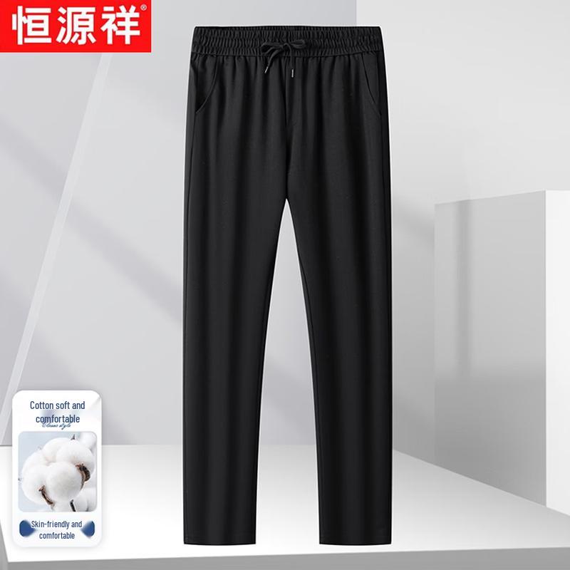 Men s Summer Cotton Linen Tencel Casual Pants 2XL