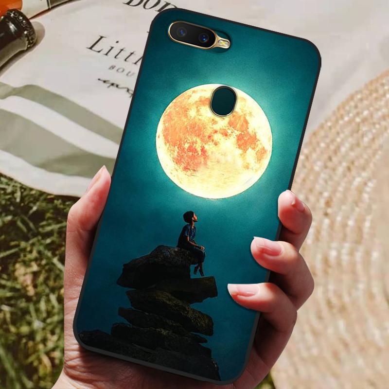 For OPPO A5S Case 6.2" Soft Silicon TPU Phone Back Cover For Oppo A5s CPH1909 AX5S Cases Oppo AX7 A7 Bumper Fundas Coque Shell