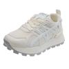 Summer Thin Breathable Mesh Running Shoes Women's 2025 New Thick-soled Light Feet Small Sports Casual Dad Shoes